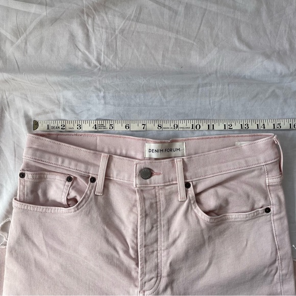 Denim Forum | Yoko High Rise Slim jeans in pink, 29 - Picture 8 of 14
